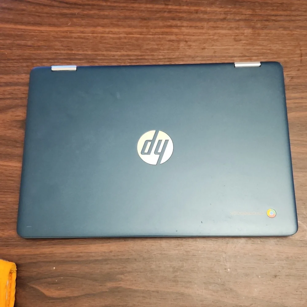 Blue chromebook